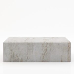 Rechthoekige marmeren salontafel Blocco Taj Mahal Quartzite