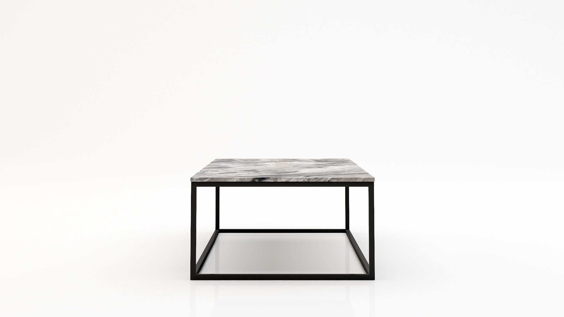 Rechthoekige marmeren salontafel Cornice Arabescato Orobico Grigio