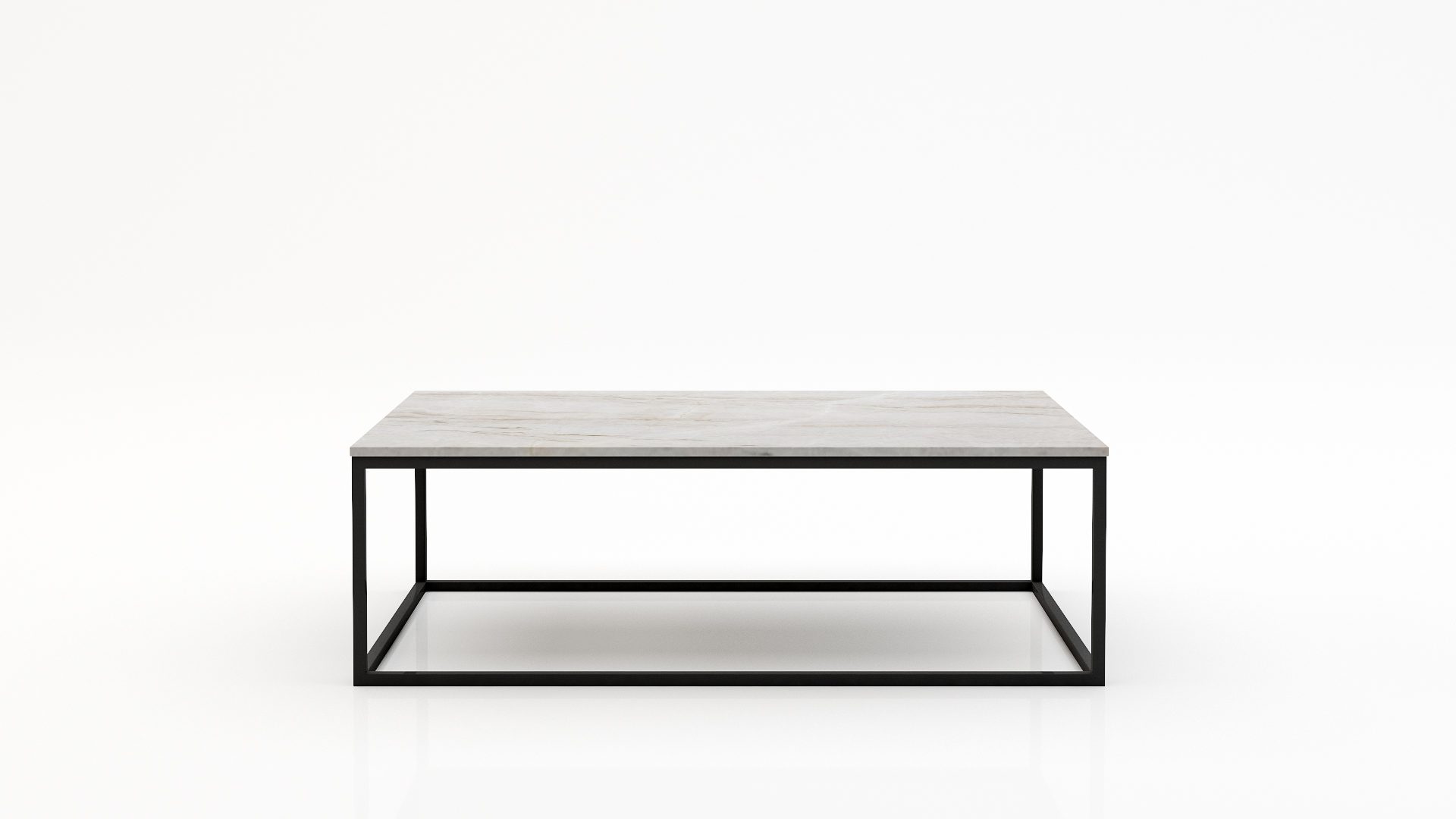 Rechthoekige marmeren salontafel Cornice Taj Mahal Quartzite
