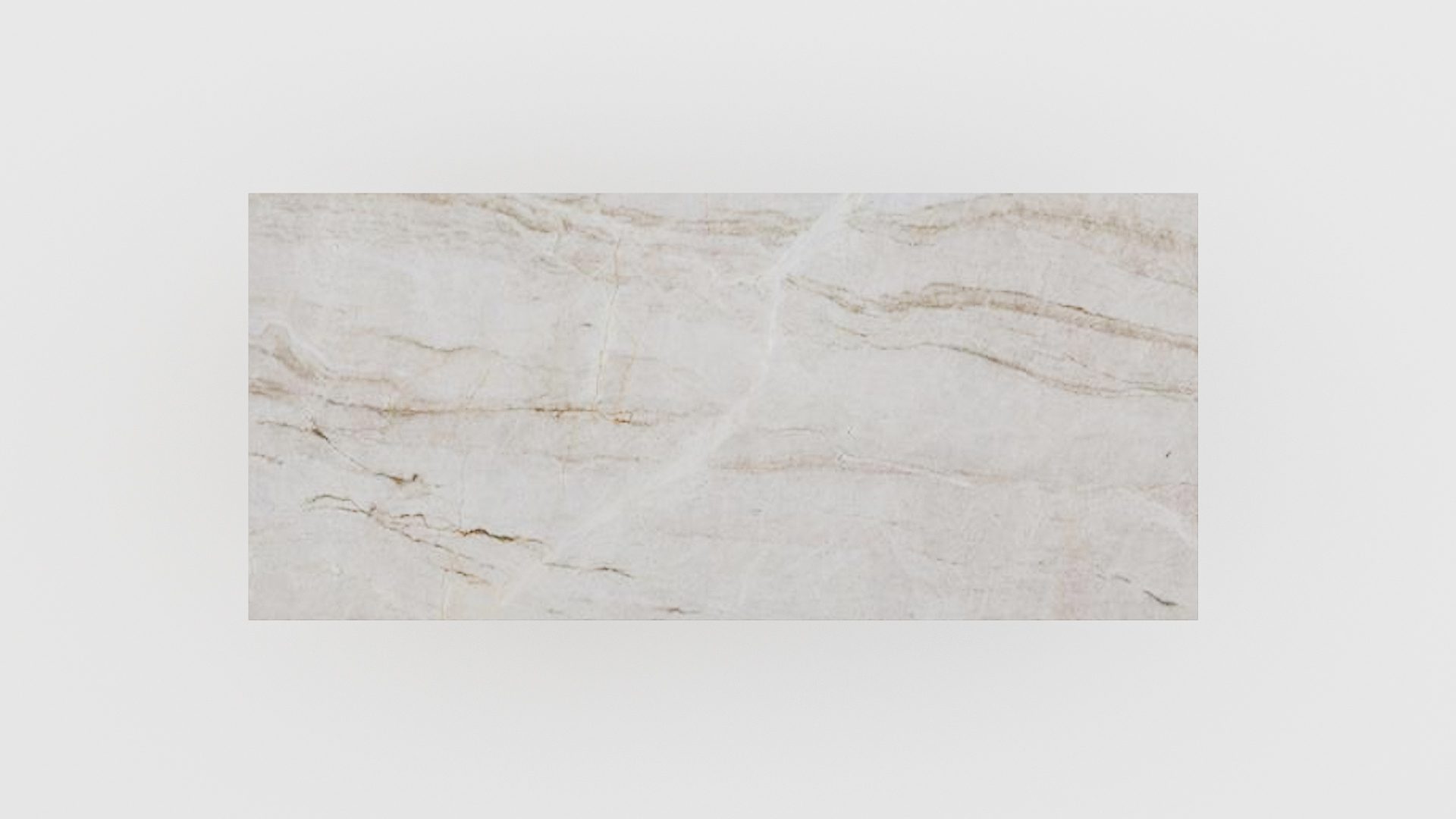 Rechthoekige marmeren eettafel Gambe U – Taj Mahal Quartzite