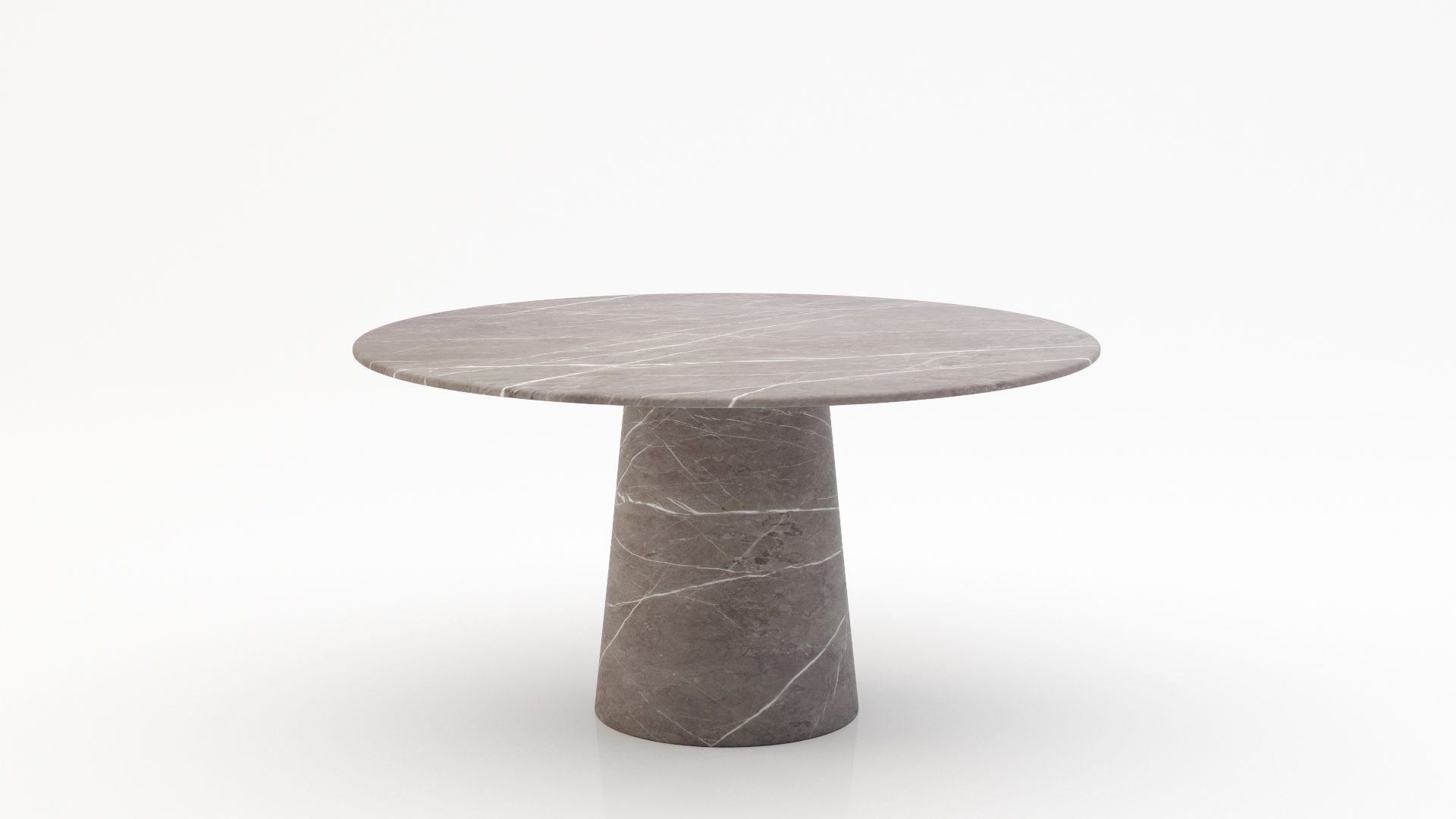 Ronde marmeren eettafel Gelato marmo – Pietra Grey