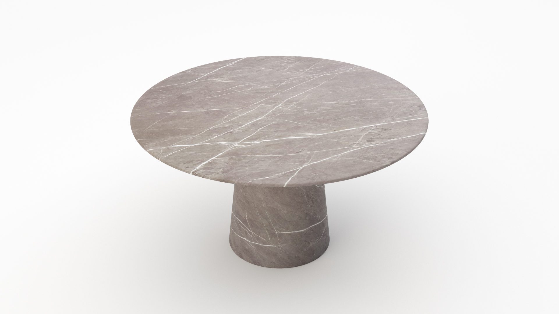 Ronde marmeren eettafel Gelato marmo – Pietra Grey