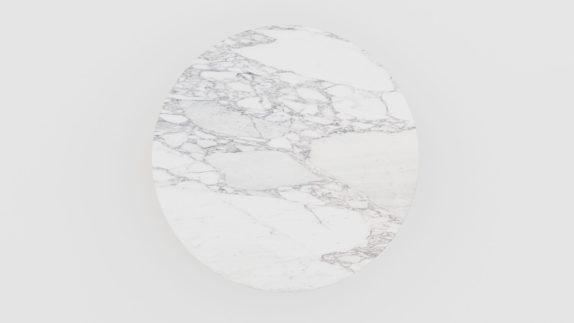 Ronde marmeren eettafel Gelato marmo – Arabescato Carrara