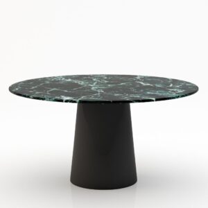 Ronde marmeren eettafel Gelato – Verde rameggiato
