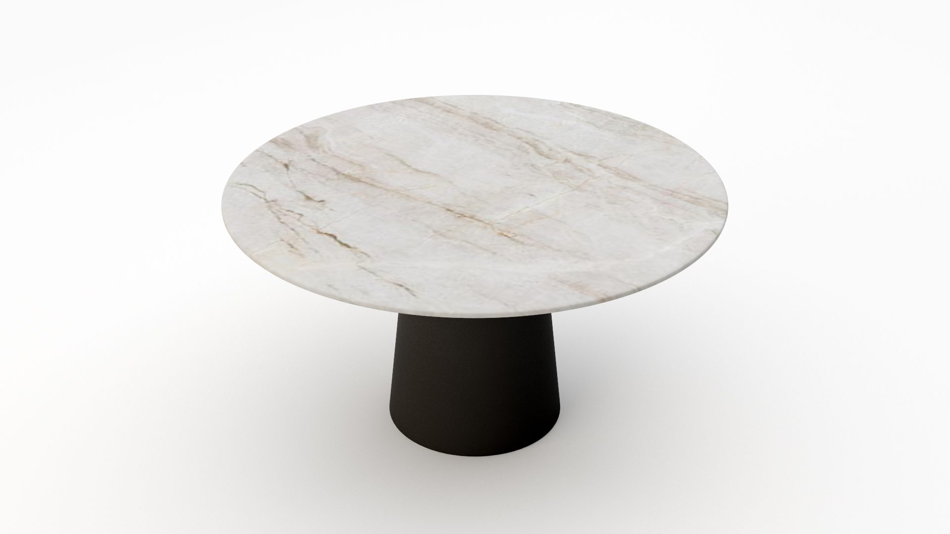 Ronde marmeren eettafel Gelato – Taj Mahal Quartzite
