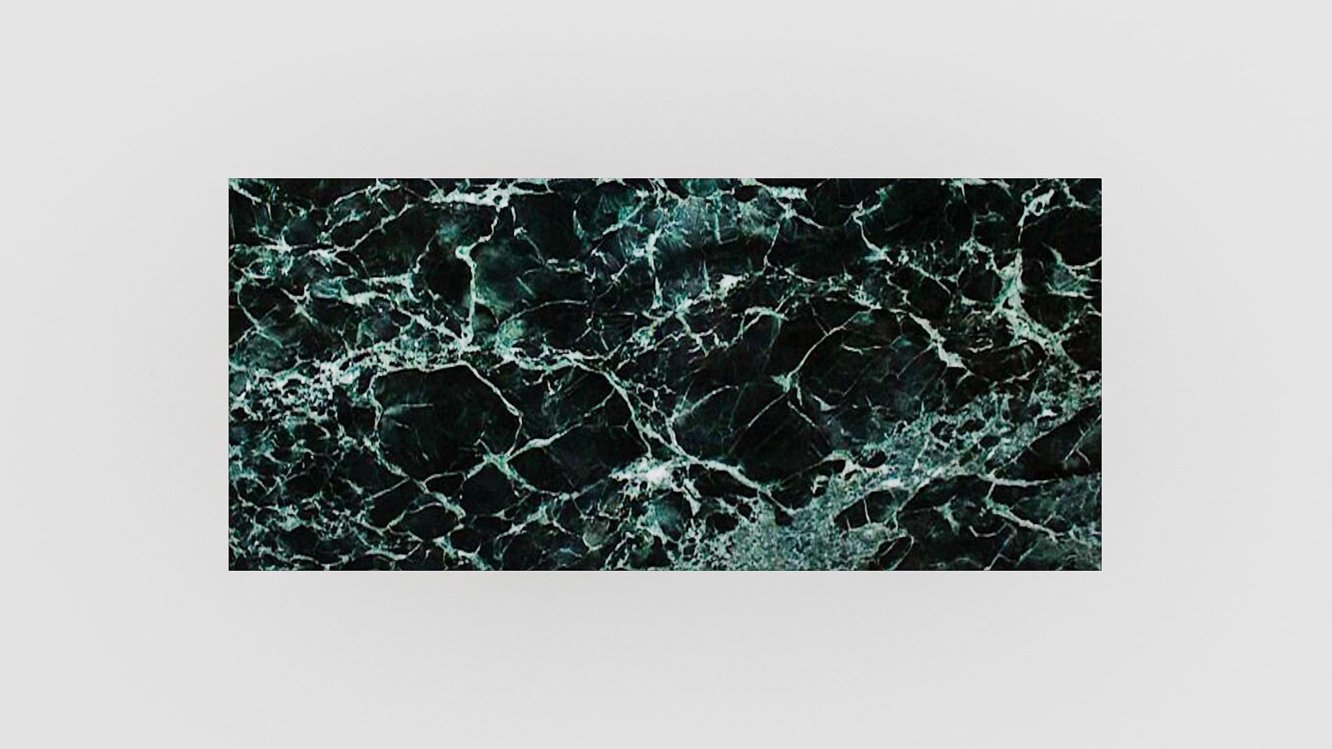 Rechthoekige marmeren eettafel Pipistrello Verde rameggiato