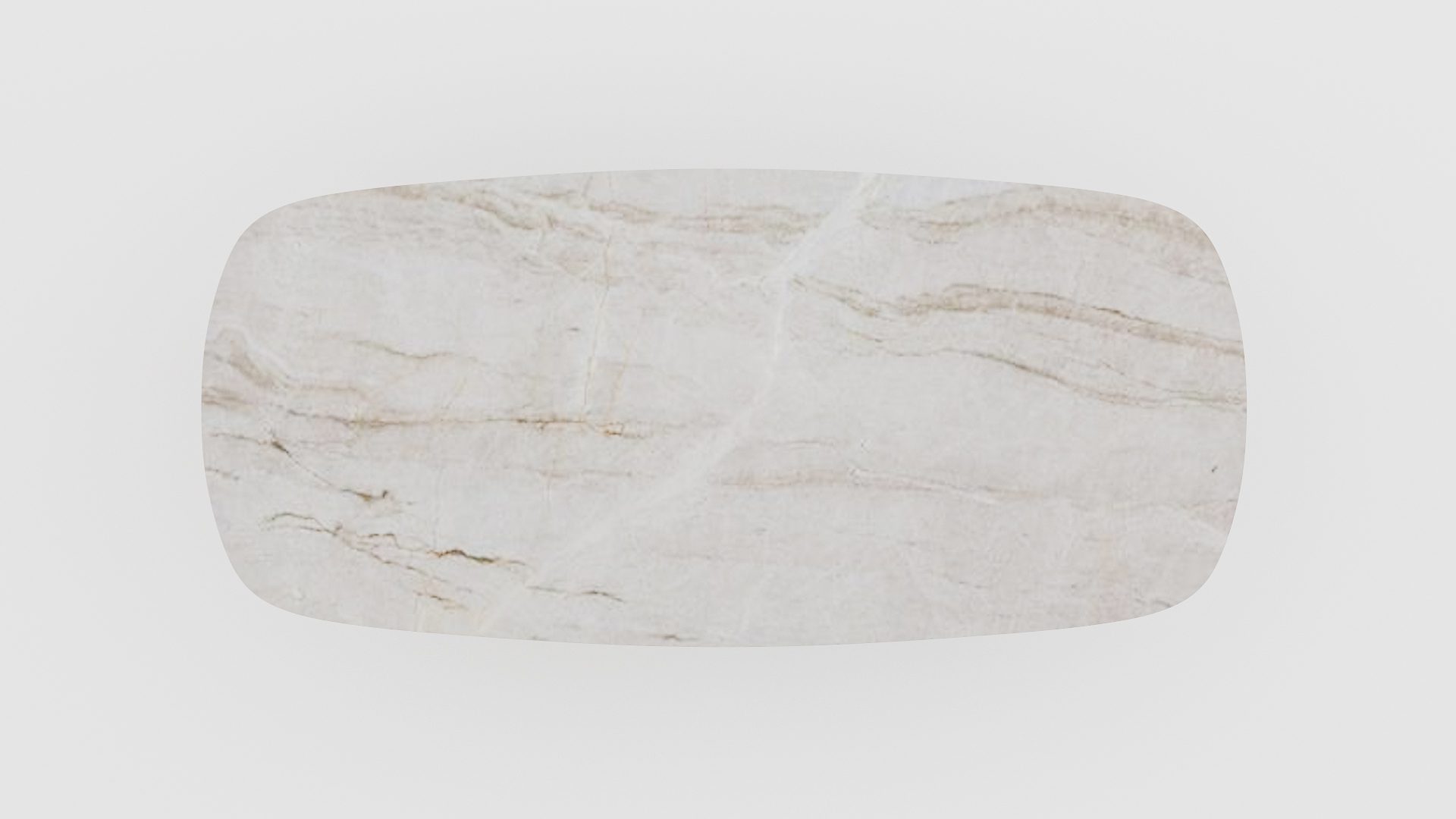 Deens ovale marmeren eettafel Polipetti Taj Mahal Quartzite
