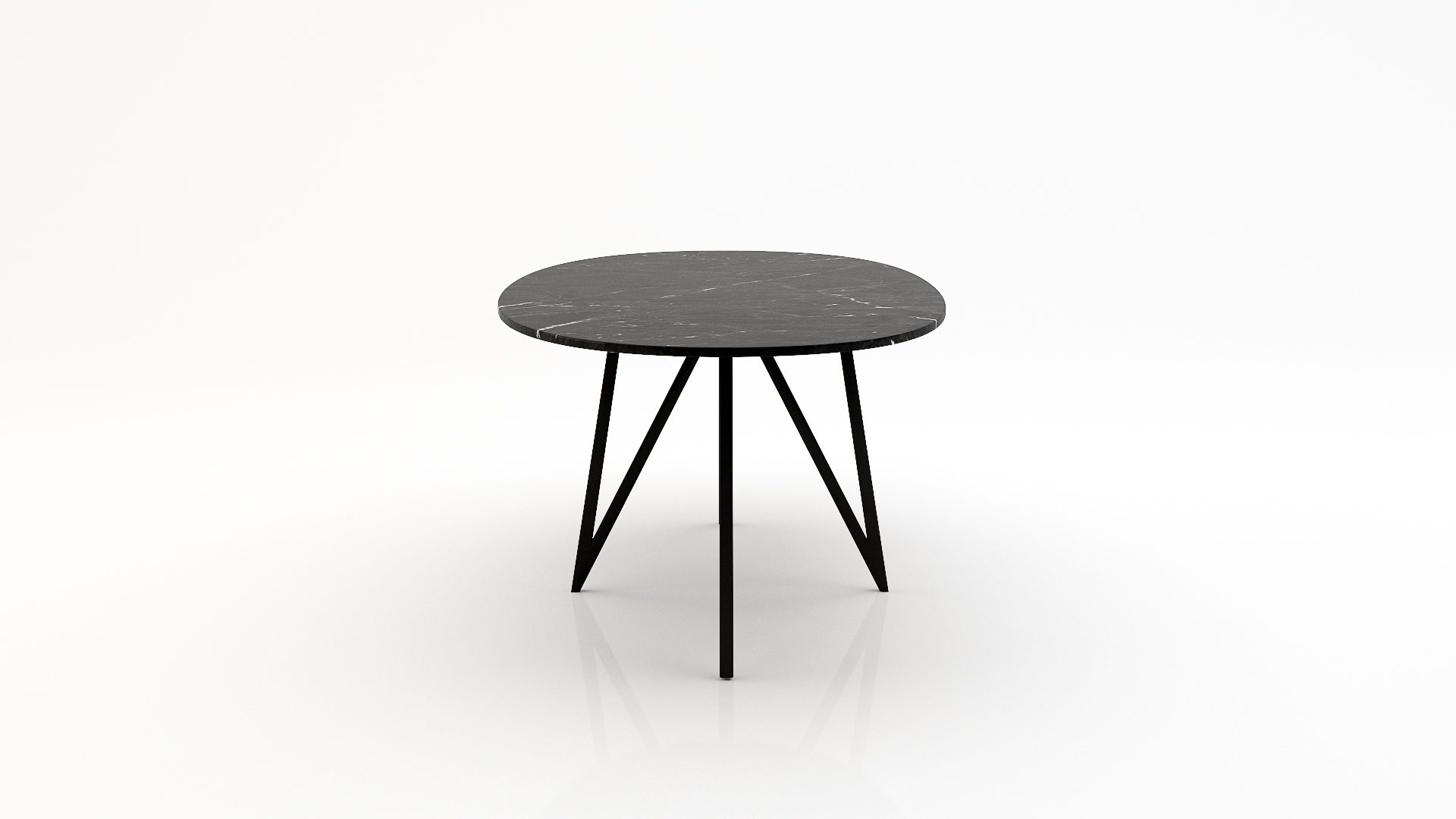 Ovale marmeren eettafel Polipetti – Negresco
