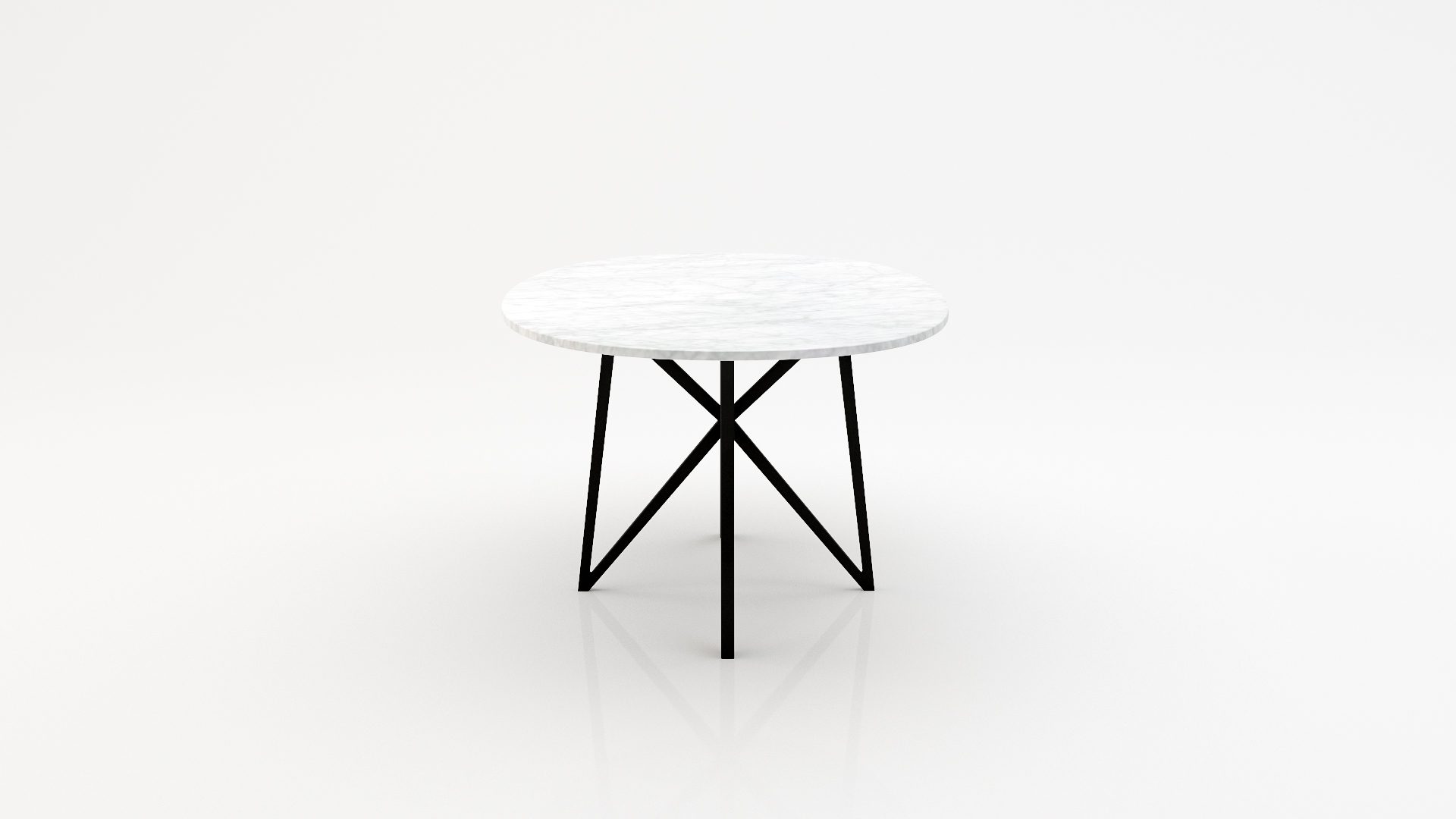 Ovale marmeren eettafel Stella – Bianco Carrara CD CHIARO