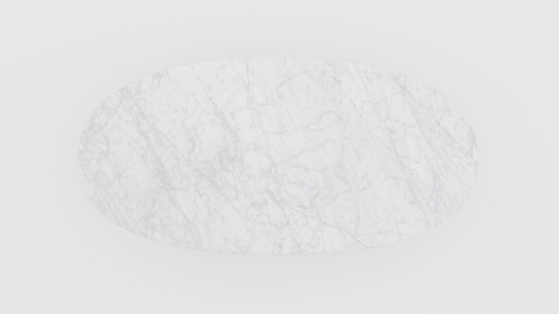 Ovale marmeren eettafel Stella – Bianco Carrara CD CHIARO