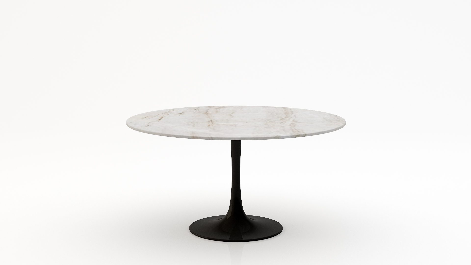 Ronde marmeren eettafel Tulip – Taj Mahal Quartzite