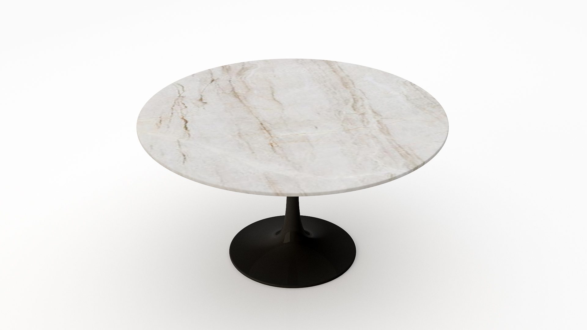 Ronde marmeren eettafel Tulip – Taj Mahal Quartzite